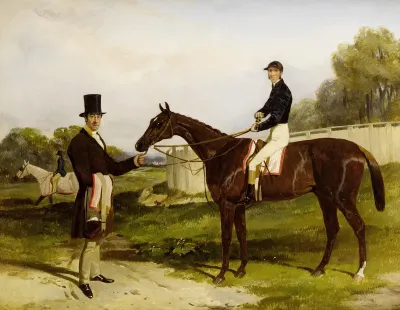 Mr. John Bowes 'Daniel O'Rourke' with Frank Butler up