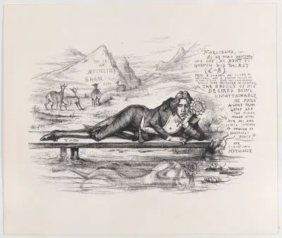 "Mr. O'Wilde, You are not the first one that has grasped at a Shadow" (published in "Harper's Bazar," February 11, 1882)