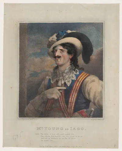 Mr. Young as Iago