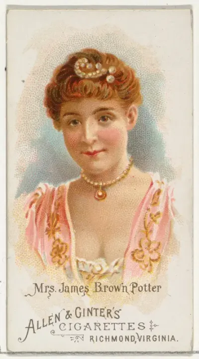 Mrs. James Brown Potter, from World's Beauties, Series 1 (N26) for Allen & Ginter Cigarettes