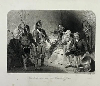 Mrs Richardson and the British Officers