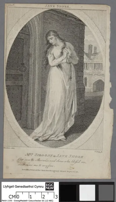 Mrs. Siddons as Jane Shore