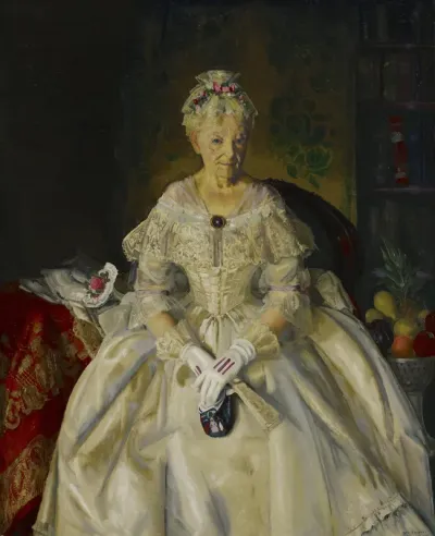 Mrs. T. in Cream Silk, No.2