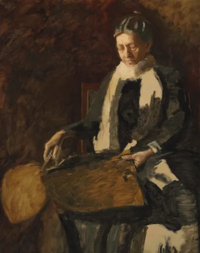 Mrs. Thomas Eakins's Cat