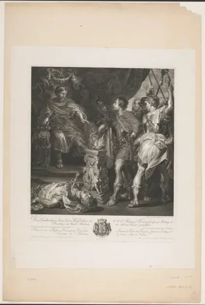 Mucius Scaevola voor Lars Porsenna