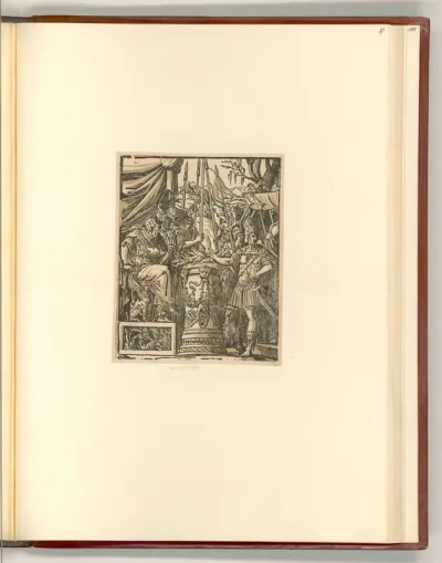 Mucius Scaevola vor Porsenna