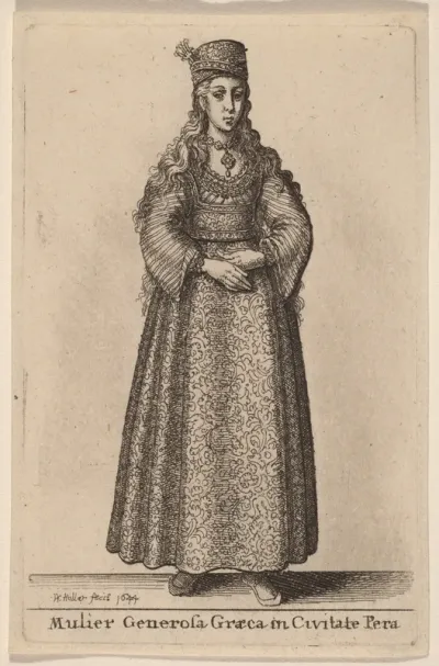 Mulier Generosa Graeca in Civitate Pera