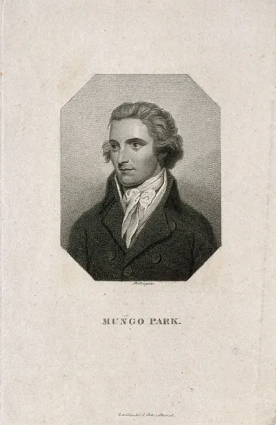 Mungo Park. Stipple engraving by F. W. Bollinger after H. Edridge