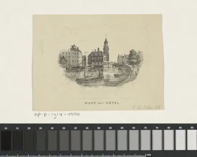 Munt in Amsterdam met hotel