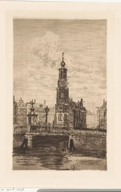 Munttoren te Amsterdam