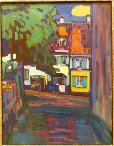 Murnau, Houses in the Obermarkt