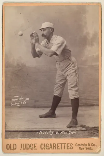 Murphy, Catcher, New York, from the series Old Judge Cigarettes
