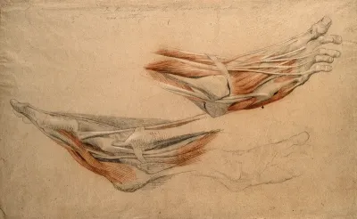 Muscles and bones of the foot