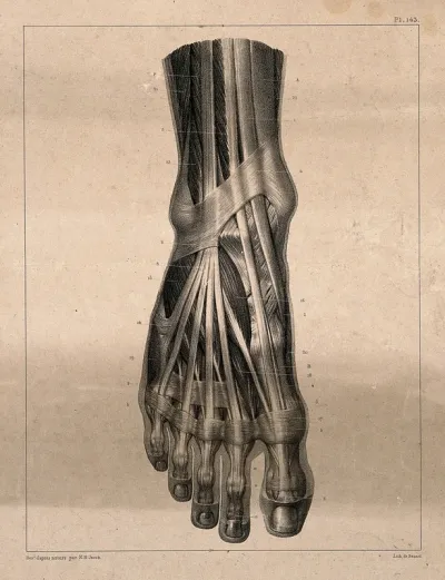 Muscles and tendons of the foot