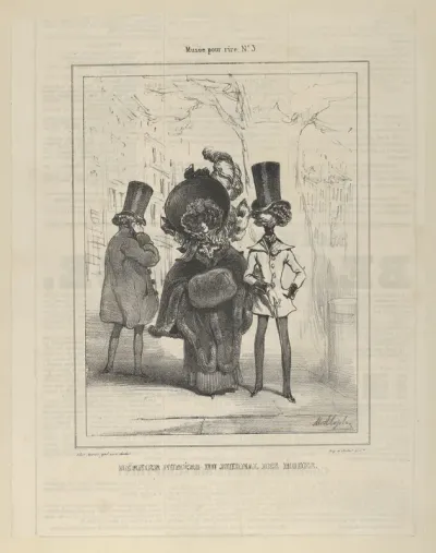Musée pour rire no 3, dernier numéro du journal des modes