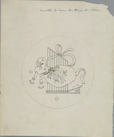 Musette antique du temps de Neron