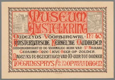 Museum Amstelkring,  Amsterdamsche kerkelijke oudheden ondergebracht in de voormalige kerk van St. Nicolaas genaamd Onze Lieve Heer op Zolder