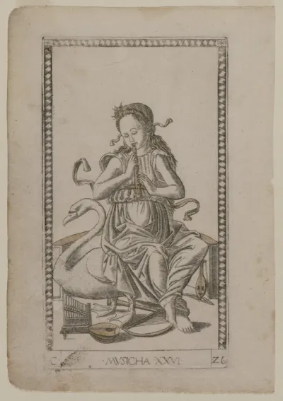 Music (from the Tarocchi, series C:  Liberal Arts, #26)