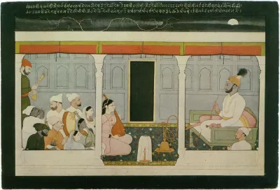 Music in the Night: Balwant Singh Listening to Music