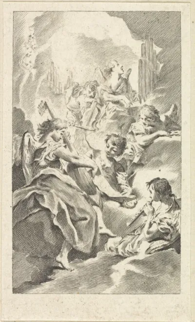 Musicerende engelen