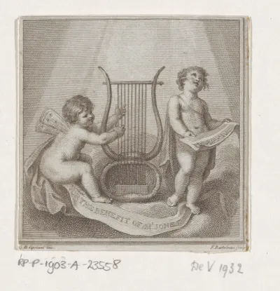 Musicerende putti