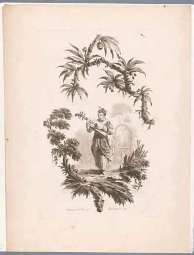 Musicerende vrouw