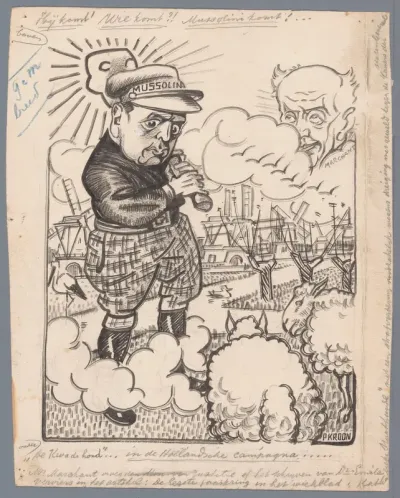 Mussolini in Nederland