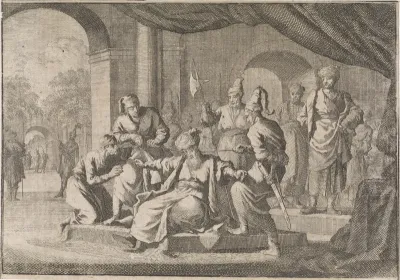 Mustafa, de neef van sultan Murat IV, wordt op zijn bevel gewurgd, 1639
