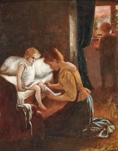 Mutter mit Kindern