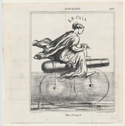 My bicycle!, from "News of the day"