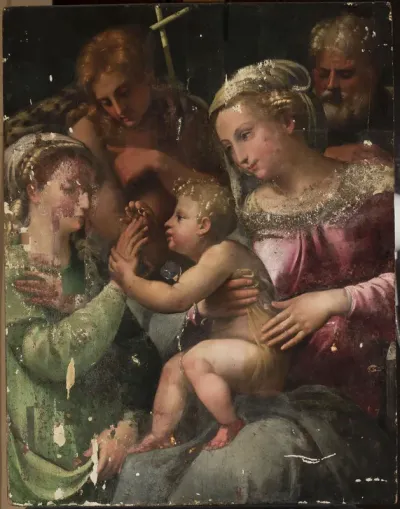 Mystical marriage of St. Catherine