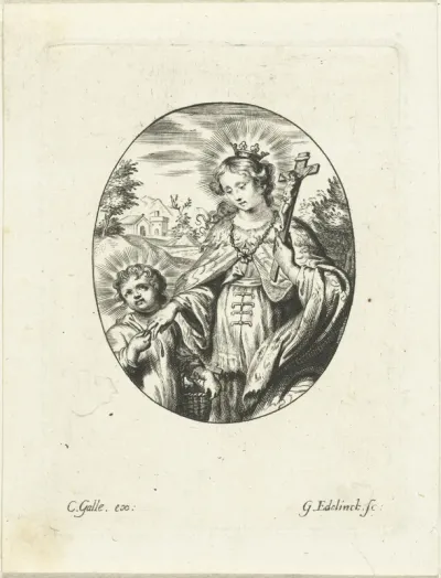 Mystiek huwelijk van de heilige Catharina