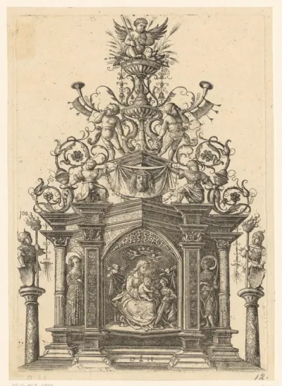 Mystiek huwelijk van de heilige Catharina van Alexandrië