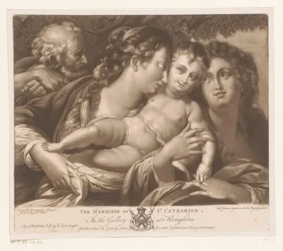Mystiek huwelijk van de heilige Catharina van Alexandrië