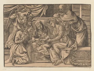 Mystieke huwelijk van de Heilige Catharina
