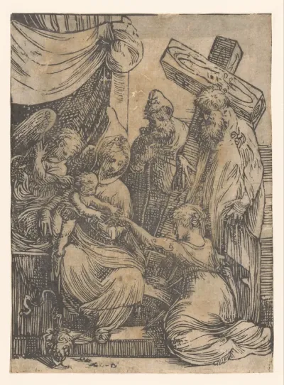 Mystieke huwelijk van de heilige Catharina