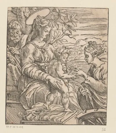 Mystieke huwelijk van de heilige Catharina