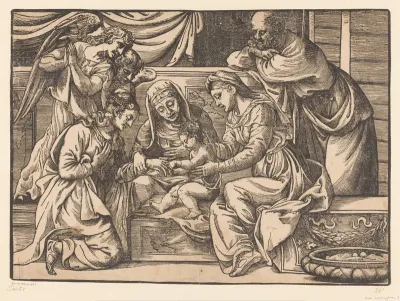Mystieke huwelijk van de heilige Catharina