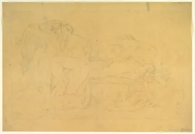 Mythological Scene, from the Legend of Cupid and Psyche