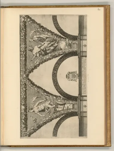 Mythologische Darstellungen, Villa Farnesina (Zwickel)