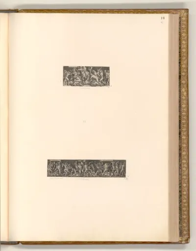 Mythologische Szenen: Hector; Scipio und Hannibal