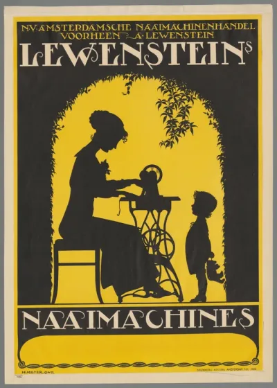 N.V. Amsterdamsche naaimachinehandel voorheen A. Lewenstein. Lewensteins Naaimachines