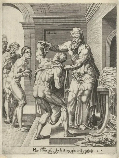 Naakten kleden