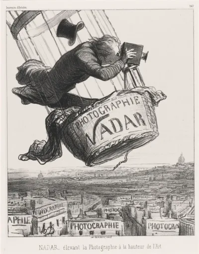 Nadar élevant la Photographie à la hauteur de l'Art (Nadar Elevating Photography to Art)