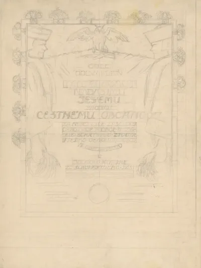 Nádaši-Jégé Memorial Plaque Design