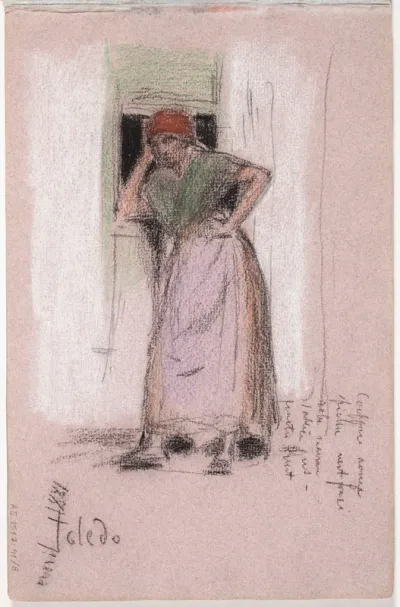 Nainen. Merk.: 1881 / Toledo