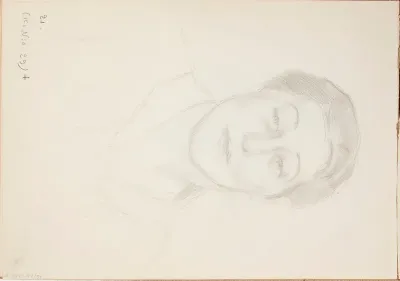Nainen. Todennäköisesti n. 1925-28