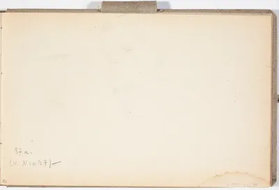 Naisen kasvot (hyvin himmeä). Todennäköisesti n. 1908-09.