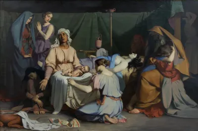 Naissance de Benjamin et mort de Rachel