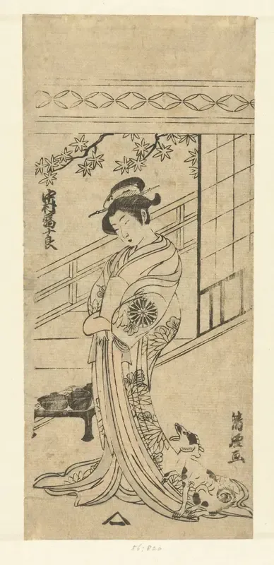 Nakamura Tomijuro in vrouwenrol